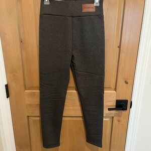 Fleece Lined Gray Leggings